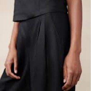 Banana Republic Mia linen wide leg pants size 10